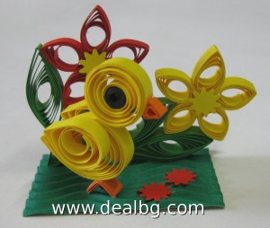 Quilling Easter Chick