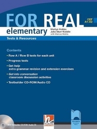 For Real: Книга с тестове и ресурси по английски език + CD Ниво Elementary (A1 - A2)