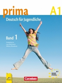 Prima A1 Deutsch für Jugendliche. Band 1. Arbeitsbuch. Работна тетрадка по немски език, първа част